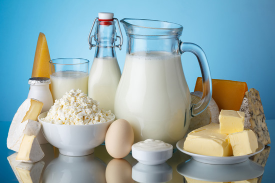 dairy products containing calcium
